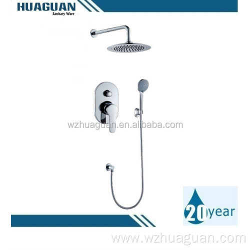 Luxurious Fashion Brass Concealed Shower Faucet